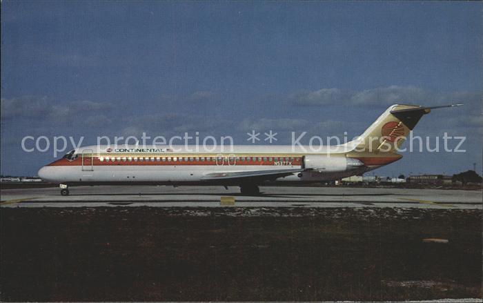 Flugzeuge Zivil Continental McDonnell Douglas DC-9-32