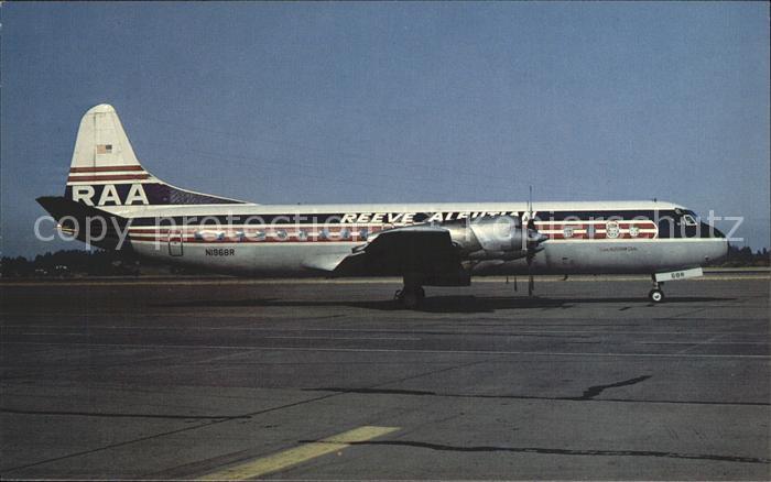 Flugzeuge Zivil Reeve Aleutian Lockheed 188C Electra