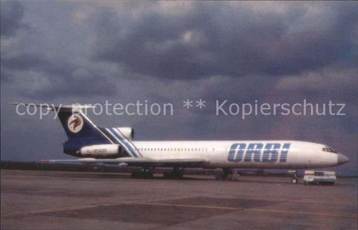 Flugzeuge Zivil ORBI TU-154B-2 4L-85430 c/n 430