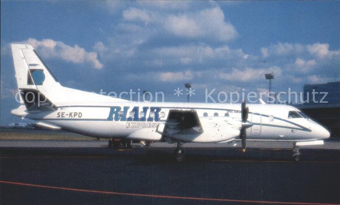 Flugzeuge Zivil Riair Express Saab SF 340A SE-KPD c/n 340A-037