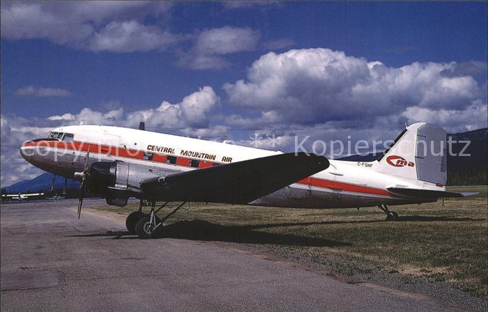 Flugzeuge Zivil Central Mountain Air Douglas DC-3C C-47B-DK c/n 26643 C-FQNF