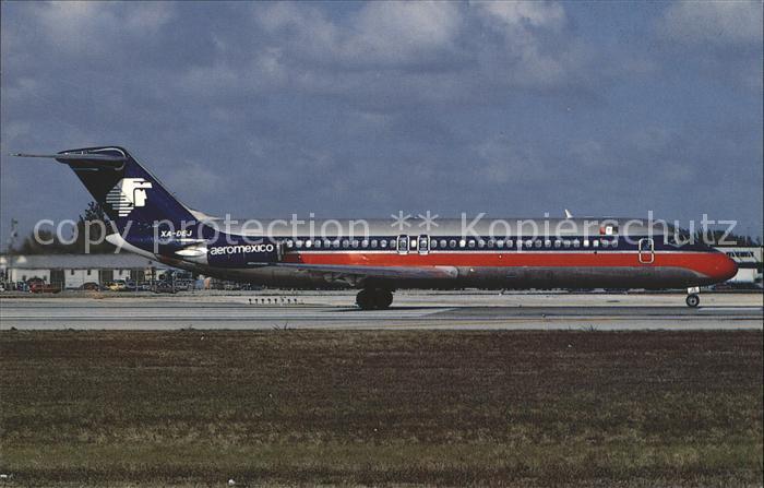 Flugzeuge Zivil Aeromexico Douglas DC-9-32 c/n 47594 XA