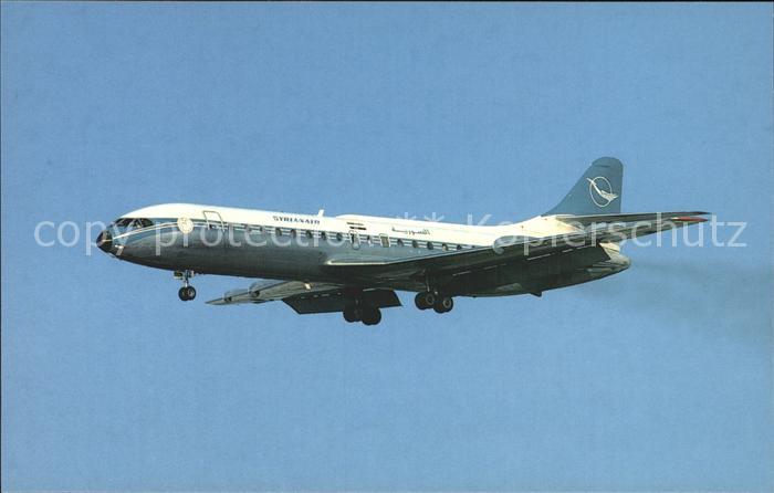 Flugzeuge Zivil Syrianair Caravelle SE-210-10B3