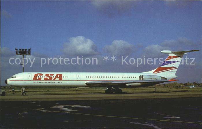 Flugzeuge Zivil CSA IL-62M OK-JBJ c/n 4933456