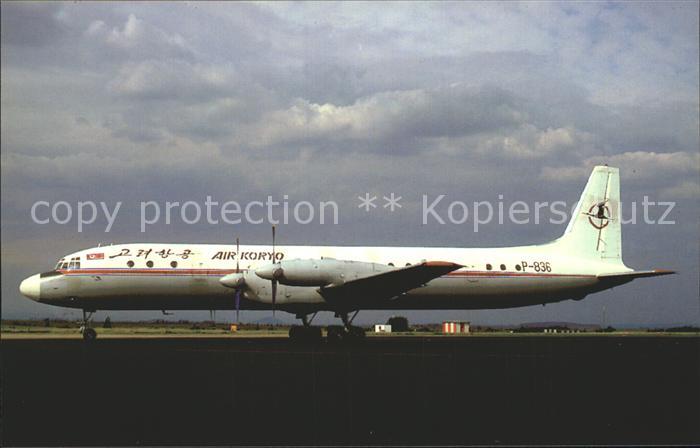 Flugzeuge Zivil Air Koryo IL-18D P-836