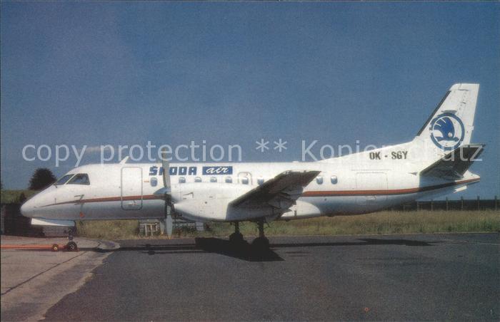Flugzeuge Zivil Skoda Air Saab SF 340A OK-SGY c/n 340A-087