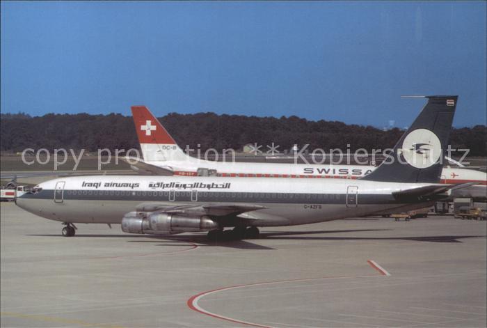 Flugzeuge Zivil Iraqi Airways B-720-051B G-AZFB C/N 18381