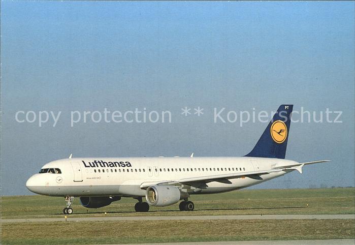 Lufthansa Airbus A-320 D-AIPT