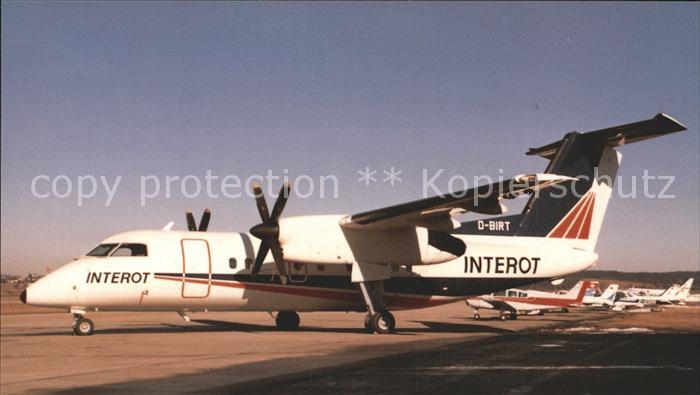 Flugzeuge Zivil Interot Dash 8-102A D-BIRT c/n 260