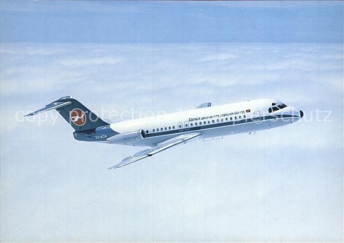 Flugzeuge Zivil Biman Bangladesh Airlines Fokker F-28 Mk4000 S2-ACH
