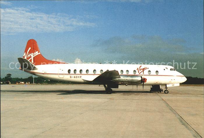Flugzeuge Zivil Virgin Viscount 806 G-AOYP C/N 265