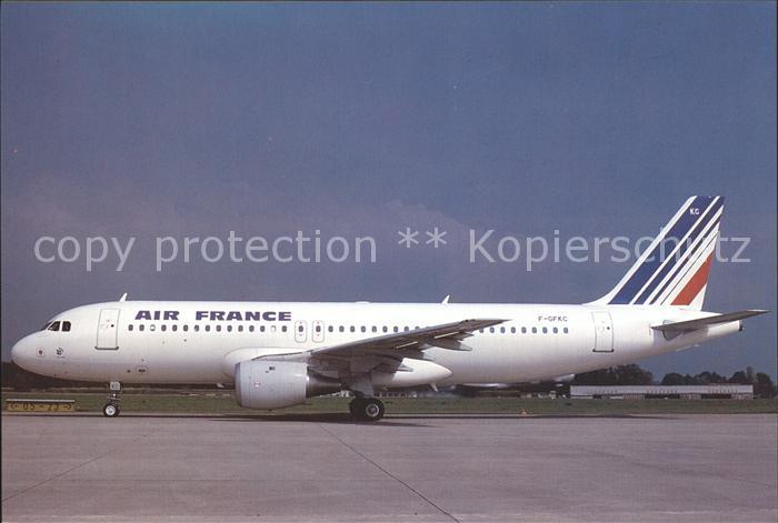 Flugzeuge Zivil Air France Airbus A320-110 F-GFKC c/n 009