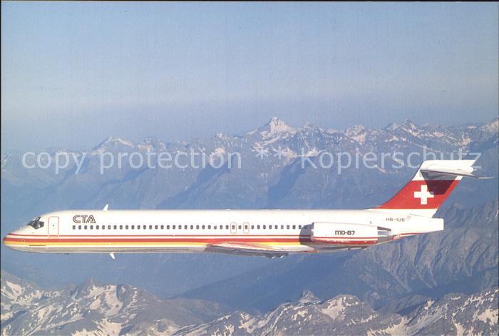 Flugzeuge Zivil CTA MD-87 HB-IUB c/n 49586