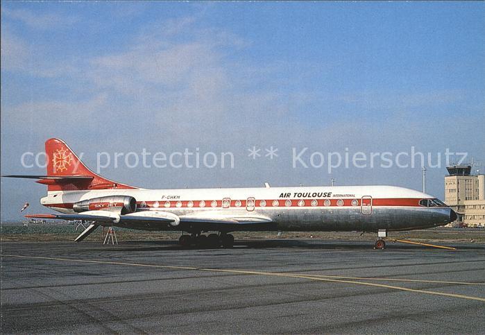 Flugzeuge Zivil Air Toulouse International SE-210 Caravelle 10B3 F-GHKM