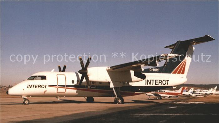 Flugzeuge Zivil Interot Dash 8-102A D-BIRT c/n 260
