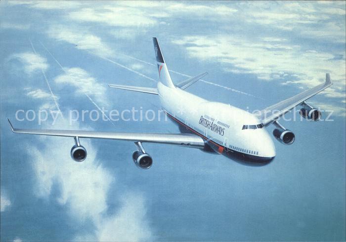 Flugzeuge Zivil British Airways Boeing 747-400