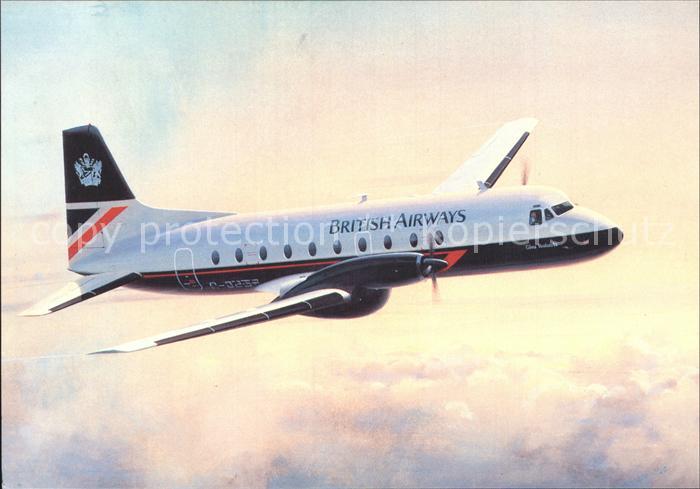 Flugzeuge Zivil British Airways BAe 748