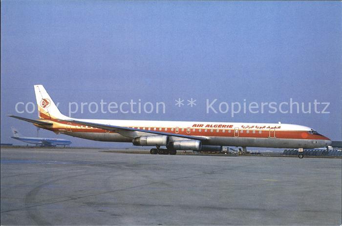 Flugzeuge Zivil Air Algerie DC-8-63 CF N804WA C/N 46137