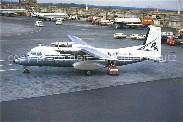 Flugzeuge Zivil Rousseau Aviation Nord 262 B F-BLHT C/N 5