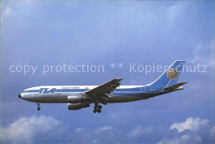 Flugzeuge Zivil Egyptair TEA Airbus A300 B4 OO-TEG C/N 17