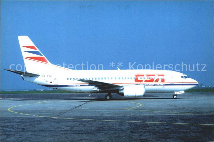 Flugzeuge Zivil CSA Boeing 737-55S OK-XGE cn 26543