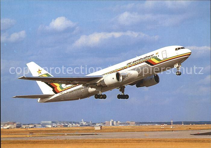 Flugzeuge Zivil Air Zimbabwe Boeing 767-2NO Z-WPE c/n 24713/287
