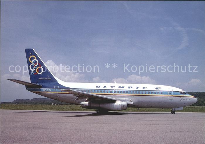 Flugzeuge Zivil Olympic Airways Boeing 737-284 SX-BCA c/n 21224/463
