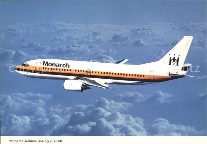 Flugzeuge Zivil Monarch Airlines Boeing 737-300