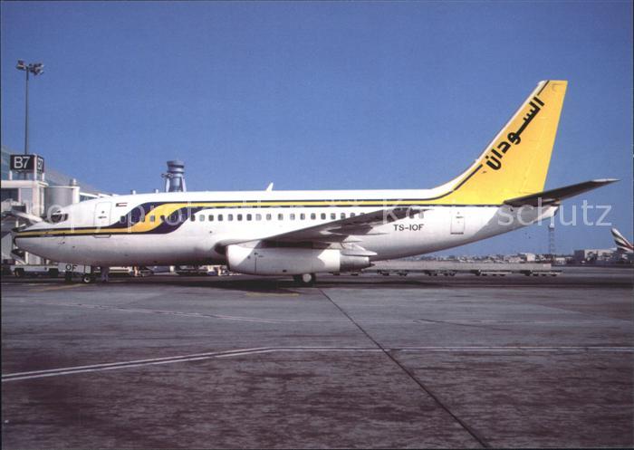 Flugzeuge Zivil Sudan Airways B-737-200 TS-IOF