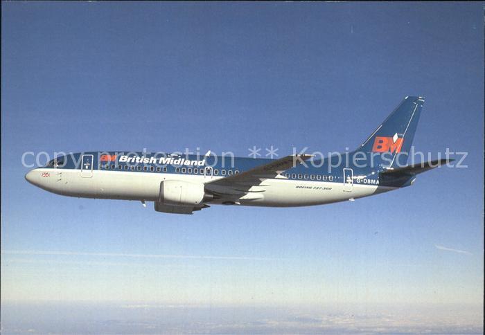 Flugzeuge Zivil BM British Midland Boeing 737-300