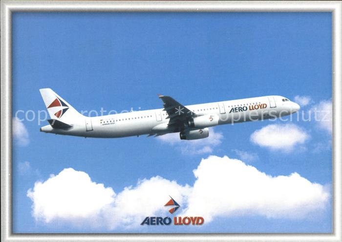 Flugzeuge Zivil Aero Lloyd Airbus A321