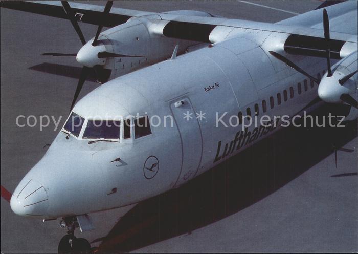 Lufthansa Fokker 50
