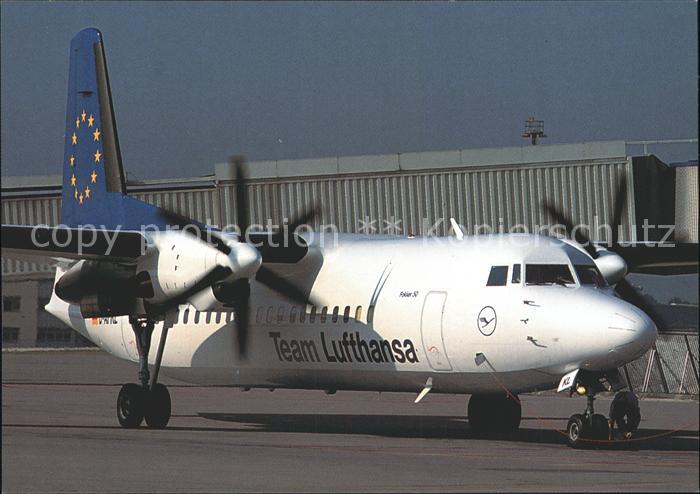 Lufthansa Fokker 50
