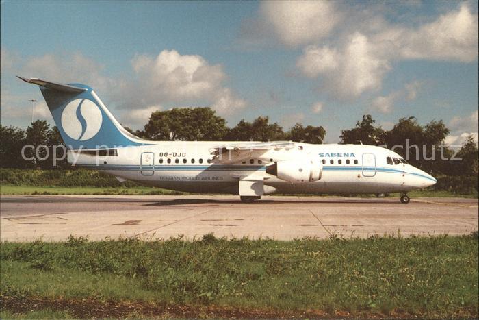 Flugzeuge Zivil Sabena BAe 146-200 OO-DJD C/N E2077