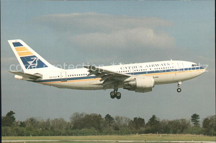 Flugzeuge Zivil Cyprus Airways Airbus A310 5B-DAR C/N 309