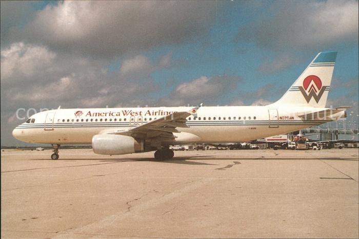 Flugzeuge Zivil America West Airbus A320 N620AW C/N 0052