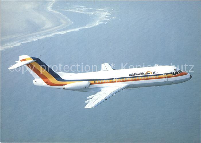 Flugzeuge Zivil Mid Pacific Air Fokker F-28 Mk4000 N281MP