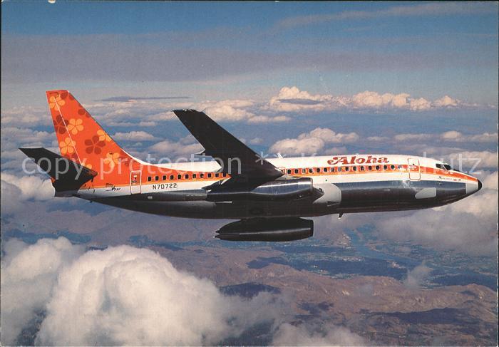 Flugzeuge Zivil Aloha Boeing 737-284 N70722 C/n 21501