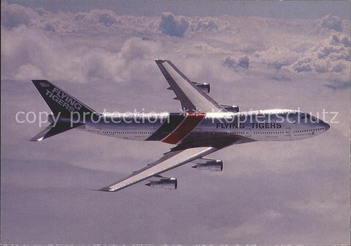 Flugzeuge Zivil Flying Tigers Boeing 747-132F N803FT C/n 19897