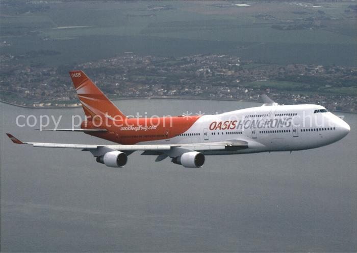 Flugzeuge Zivil Oasis B747-412 B-LFA Cn 24063/736