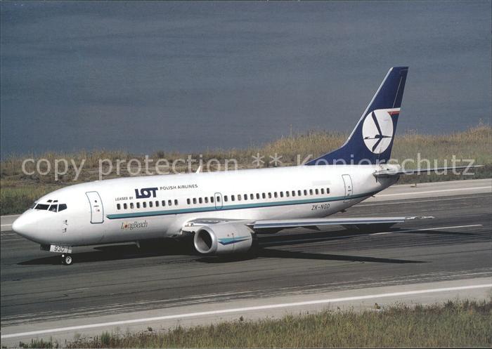 Flugzeuge Zivil LOT B-737-3U3 ZK-NGD c/n 28732