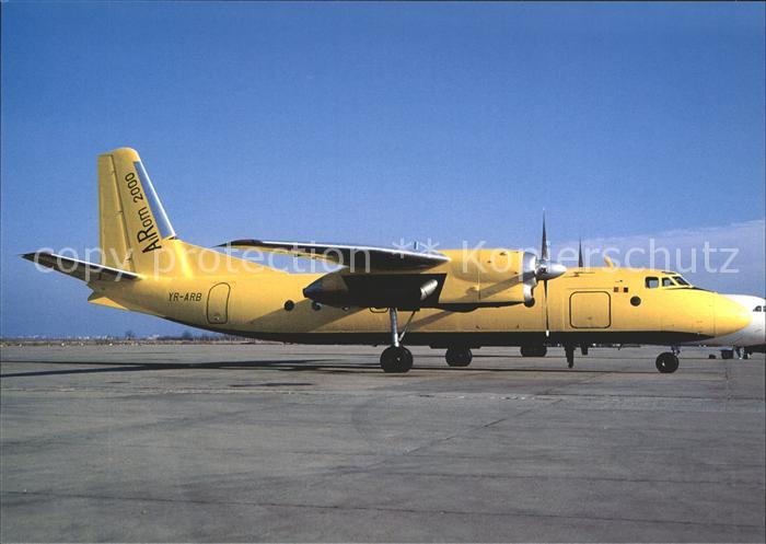 Flugzeuge Zivil Airom 2000 AN-24RV YR-ARB c/n 57310405