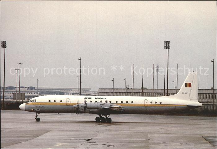 Flugzeuge Zivil Air Mali IL-18 TZ-ADF