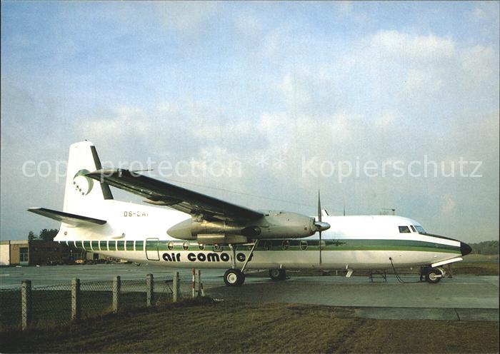 Flugzeuge Zivil Air Comores Fokker F27 Mk200 D6-CAI