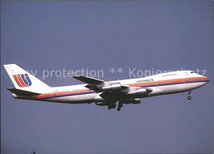 Flugzeuge Zivil United Airlines Boeing 747-222B N152UA C/N 23737