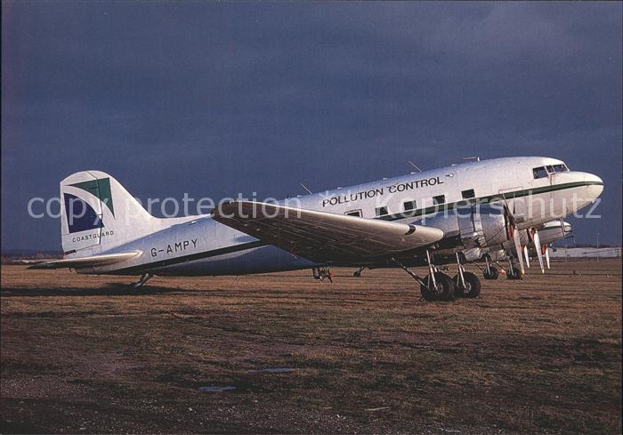 Flugzeuge Zivil Air Atlantique Coastguard Pollution Control DC-3C G-AMPY c/n 265
