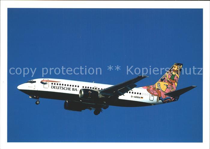 Flugzeuge Zivil Deutscha BA Boeing 737-300