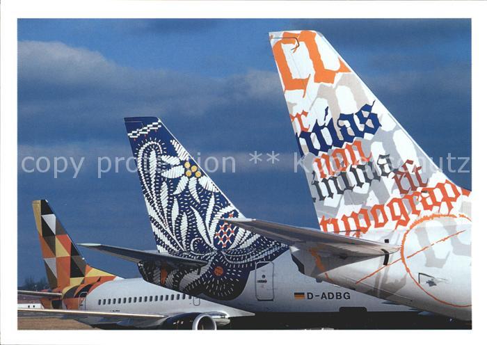 Flugzeuge Zivil Deutsche BA Boeing 737-300