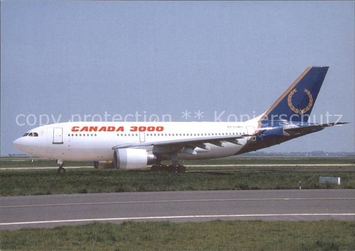 Flugzeuge Zivil Canada 3000 Airbus Industrie A310-304 F-GRYI cn 432