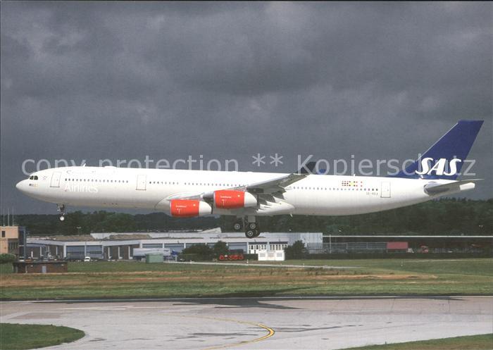 Flugzeuge Zivil SAS Airbus Industrie 340-313 SE-REA cn 413